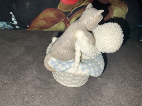 SNOWBABIES TRINKET BOX PORCELAIN WIZARD OF OZ DOROTHY Make Room For Toto Dept 56 - Picture 4 of 7