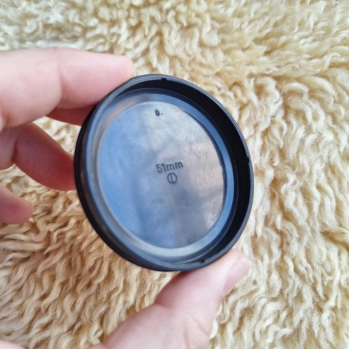 Pentax Classic 51mm Front Lens Cap Cover for K1000 with SMC 50mm F2 Lens - Picture 3 of 10