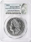 2021-P MORGAN DOLLAR PCGS MS-70 ADVANCED RELEASE w/ MORGAN  LABEL