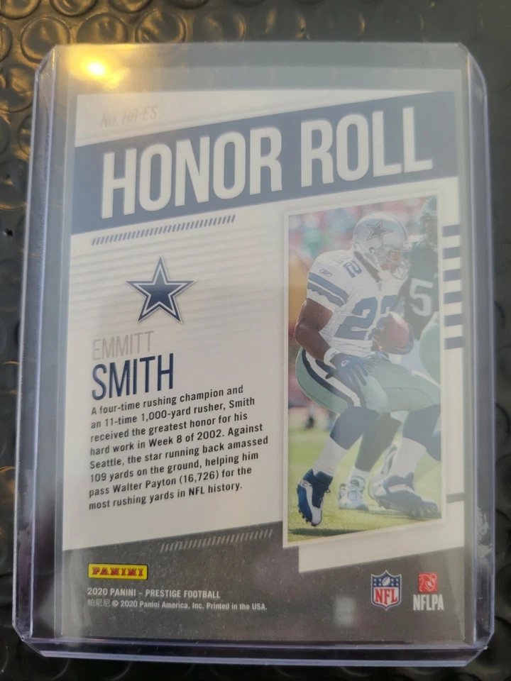 2020 Prestige Emmitt Smith Honor Roll #HR-ES - Image 2 of 2