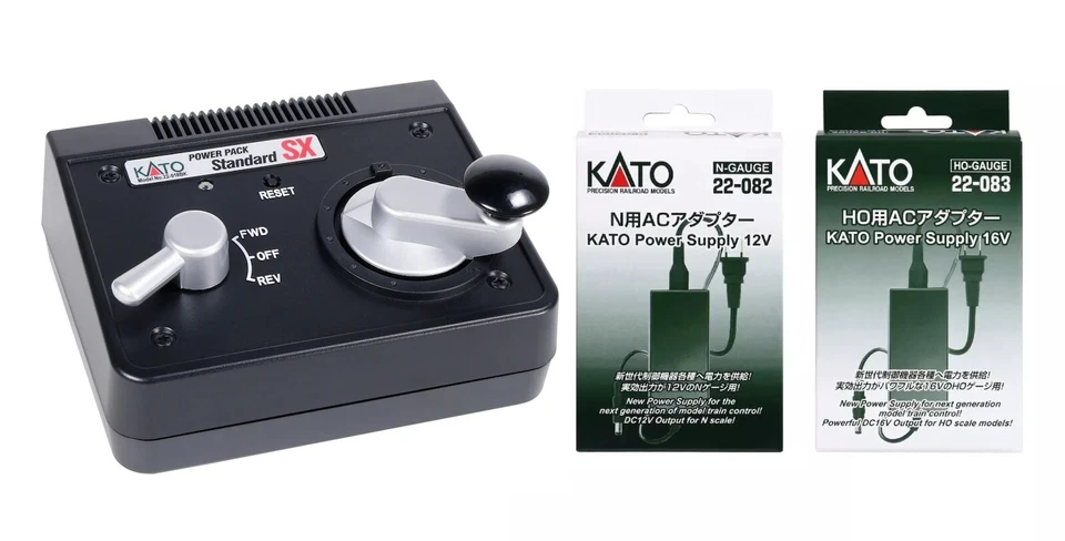 Kato N scale Power Pack Standard SX 22-018 Railway & AC Adapter for N or HO