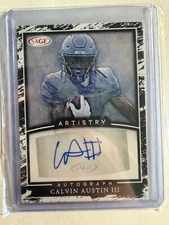 K216,306 -  2022 SAGE Artistry Black Auto #ACA3 Calvin Austin III