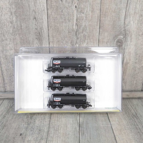 MINITRIX Trix 15508 - N - 3 tlg Set - Kesselwagen - Mobil - VTG - OVP - #M33596 | Condition: Gebraucht