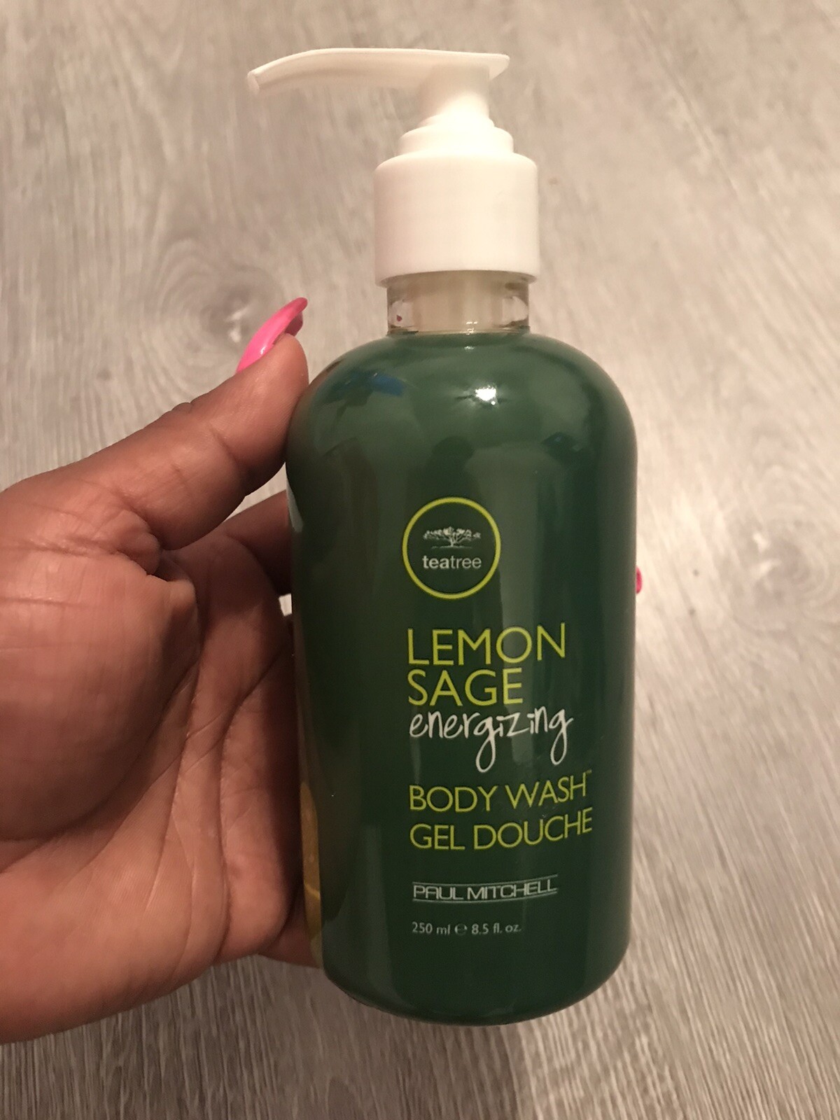 Paul Mitchell Tea Tree Lemon Sage Energizing Body Gel Wash 8.5 oz New