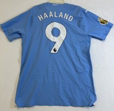 Haaland 9 NWT Manchester City 23/24 Home Player Version Jersey Size XL 770437-01