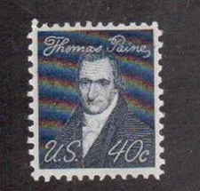 Scott #1292...40 Cent...T. Paine...3 Stamps 