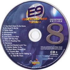 CHARTBUSTER ESSENTIAL KARAOKE CD G CBE-9 Disc-8 Tim McGraw,Rascal Flatts,