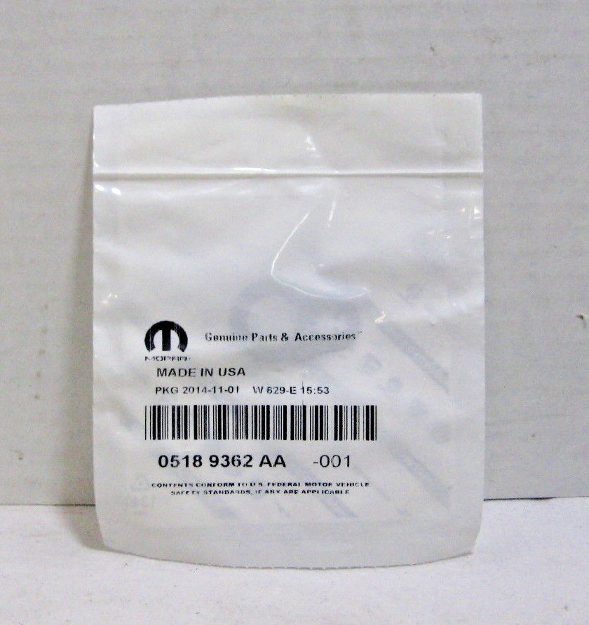 Mopar P/N 0518-9362-AA Slim Line Seal AC Compressor and Condenser End Repair 