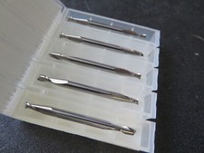 5 pcs SGS 2.5mm Metric M2.5 Carbide 2 Flutes Double End Mils Endmills 41517 USA