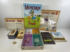 Munchkin Adventure Time with Dungeon Crawl Expansion 100% Complete