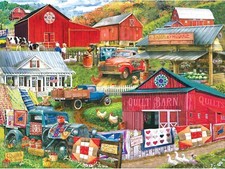300 Pieces Jigsaw Puzzle for Adults,Country Life Puzzle 300 Pieces Highlights...