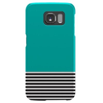 Agent18 Slimshield Case for Samsung Galaxy S6 - Manhattan Stripes/Turquoise