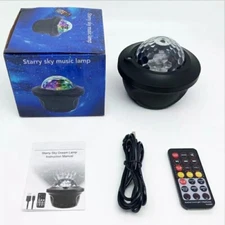LED Galaxy Projector Starry Night Light Laser Star Sky Ocean Projection Lamp 