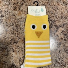Easter socks - Yellow Chick. Size 4-10