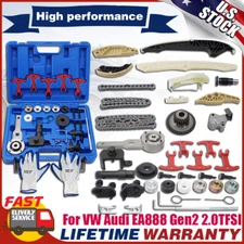 For Audi VW Engine Timing Chain & Timing Tool Kit 1.8 2.0 TFSI TSI EA888 Gen2