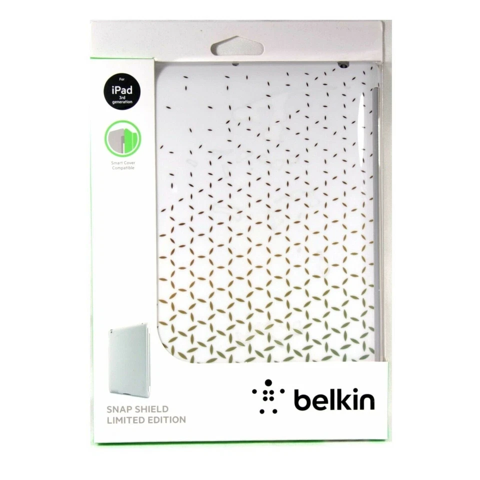 BELKIN CASE FOR IPAD 4 3 2 REAR BACK COVER SNAP SHIELD LIMITED EDT F8N746QEC01 - Image 2 of 3