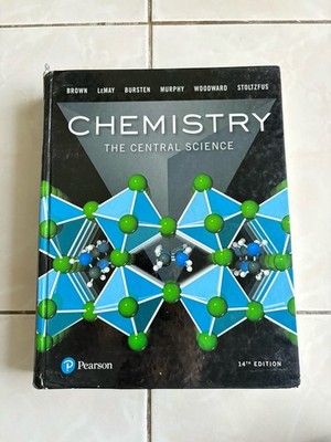 Chemistry: The Central Science 14th Edition Pearson Brown Lemay Bursten