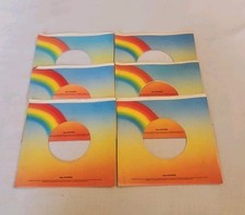 45 RPM 7" RECORD SLEEVES CO. SLEEVE 6 PACK SEE PHOTOS MCA Records SLV356