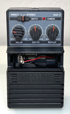 NOS Arion SAD-3 Stereo Delay Guitar Effects Pedal