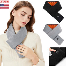 Electric Heated Scarf Electric Heating Neck Wrap Warmer Winter Gift Rechargeable