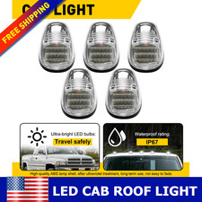 264145bk Led Cab Roof Light Kit Clearwhite For 1999-2002 Ram Hd 55077067aa New