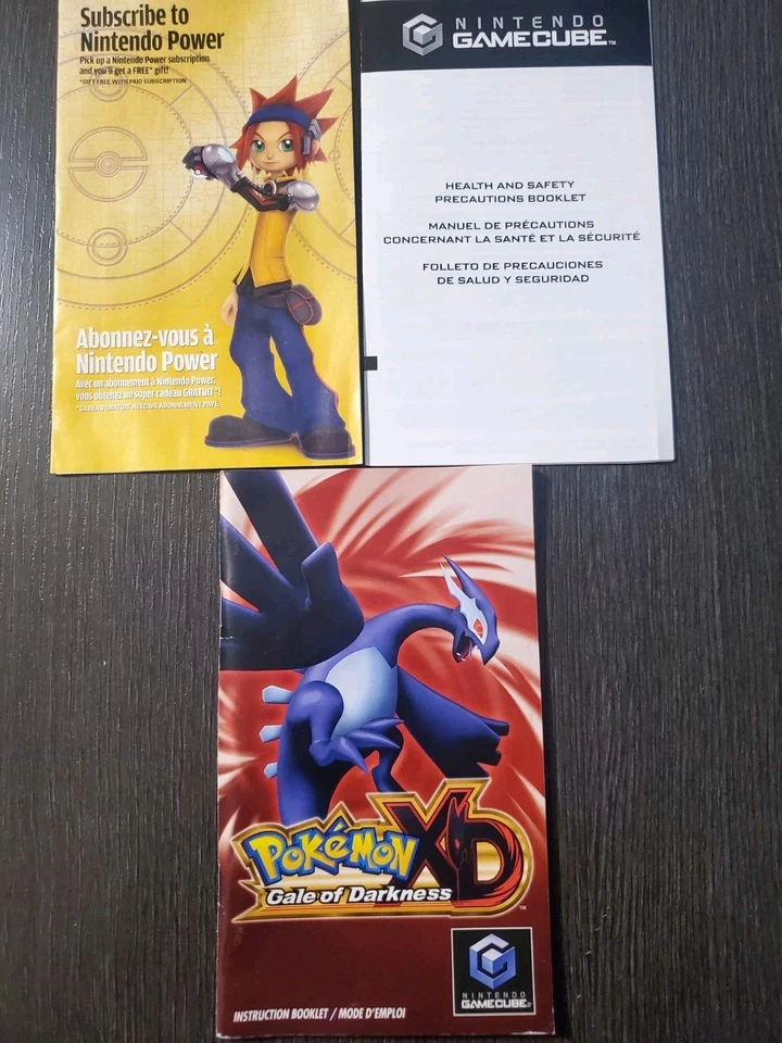 Pokemon XD: Gale Of Darkness (Nintendo GameCube) CIB, Tested, CD Small Scratches - Image 4 of 4