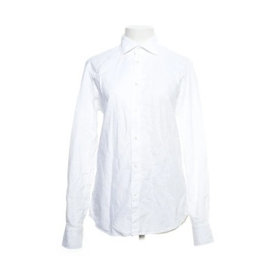 Rumford, Hemd, Größe: S, Slim Fit, Weiß, Baumwolle, Einfarbig, Herren #o1N