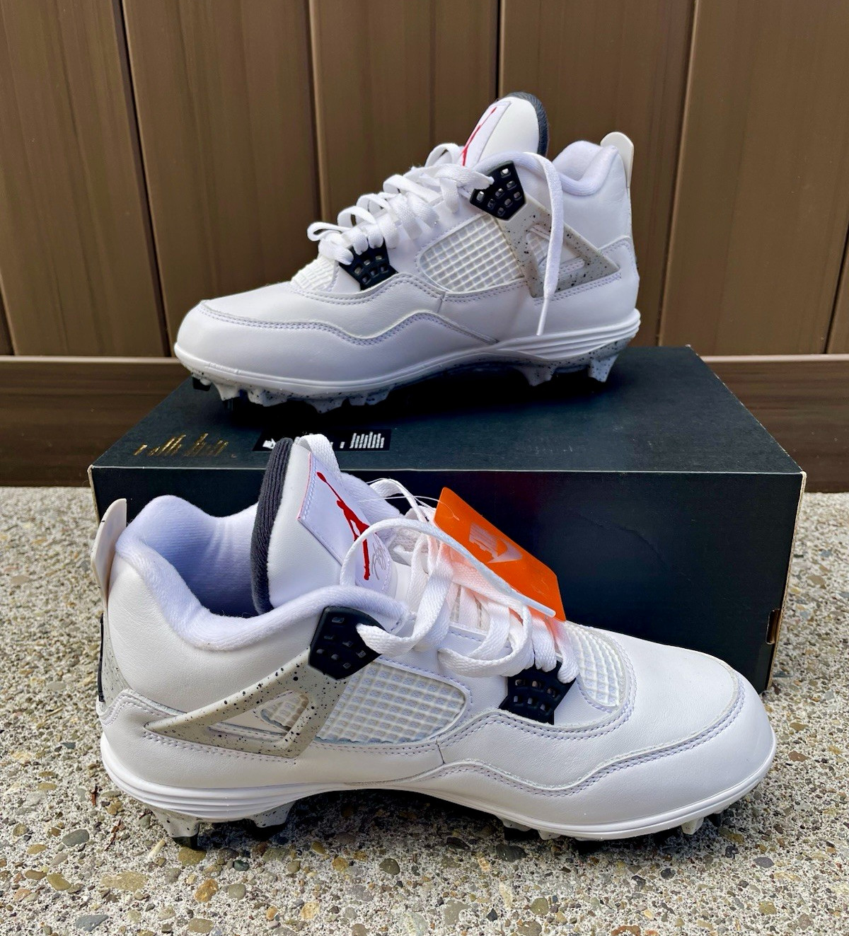 Nike Air Jordan 4 Retro White Cement 2016 – Geprüftes Sammlerexemplar (Zustand Near Mint 8.5)