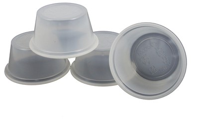 2oz Disposable Reptile Lizard Food Water Cups Dishes Magnatural Repashy Gecko...