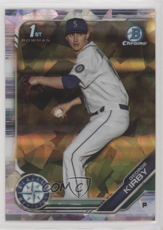 2019 Bowman Chrome Draft Sapphire Edition George Kirby #BDC-115 06l3