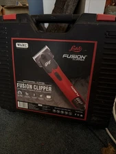 **NEW, NEVER USED** LISTER WAHL FUSION CLIPPERS SHEARS w/ CASE