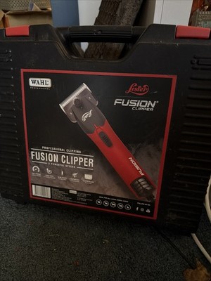 **NEW, NEVER USED** LISTER WAHL FUSION CLIPPERS SHEARS w/ CASE **FAST SHIPPING**