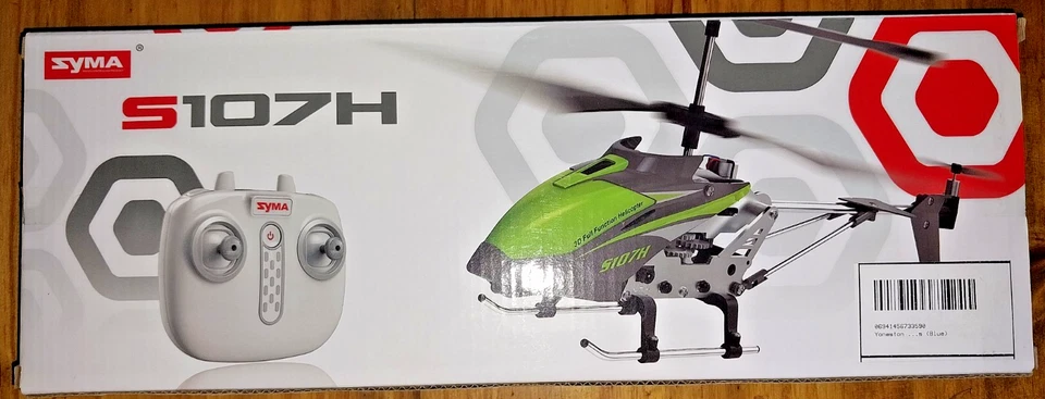 Radio control Helicopter Syma S107H Syma 2.4 GHz indoor flight - Image 4 of 4