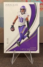 Panini NFL Immaculate Collection Justin Jefferson /99