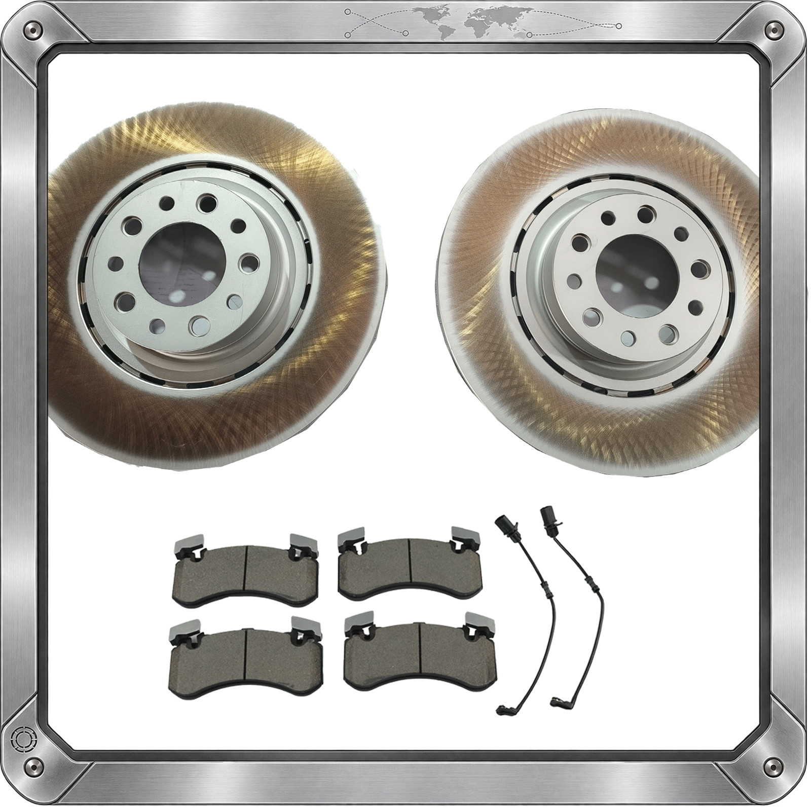 Bentley Mulsanne Speed 2011-2019 Front Brake discs Set P/N 3Y0615301A
