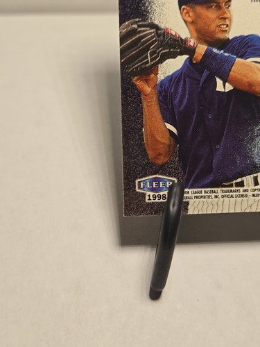 1998 Fleer Ultra #481 Pizzazz Derek Jeter New York Yankees ShoWtiMeCardZ 072425 - Picture 12 of 12