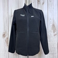 Figs On-Shift Fleece Jacket Full Zip Scrub Medical Aya Healthcare Mens Black Med