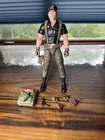 Gi Joe Classified Retro series Flint 6” Figure Incomplete