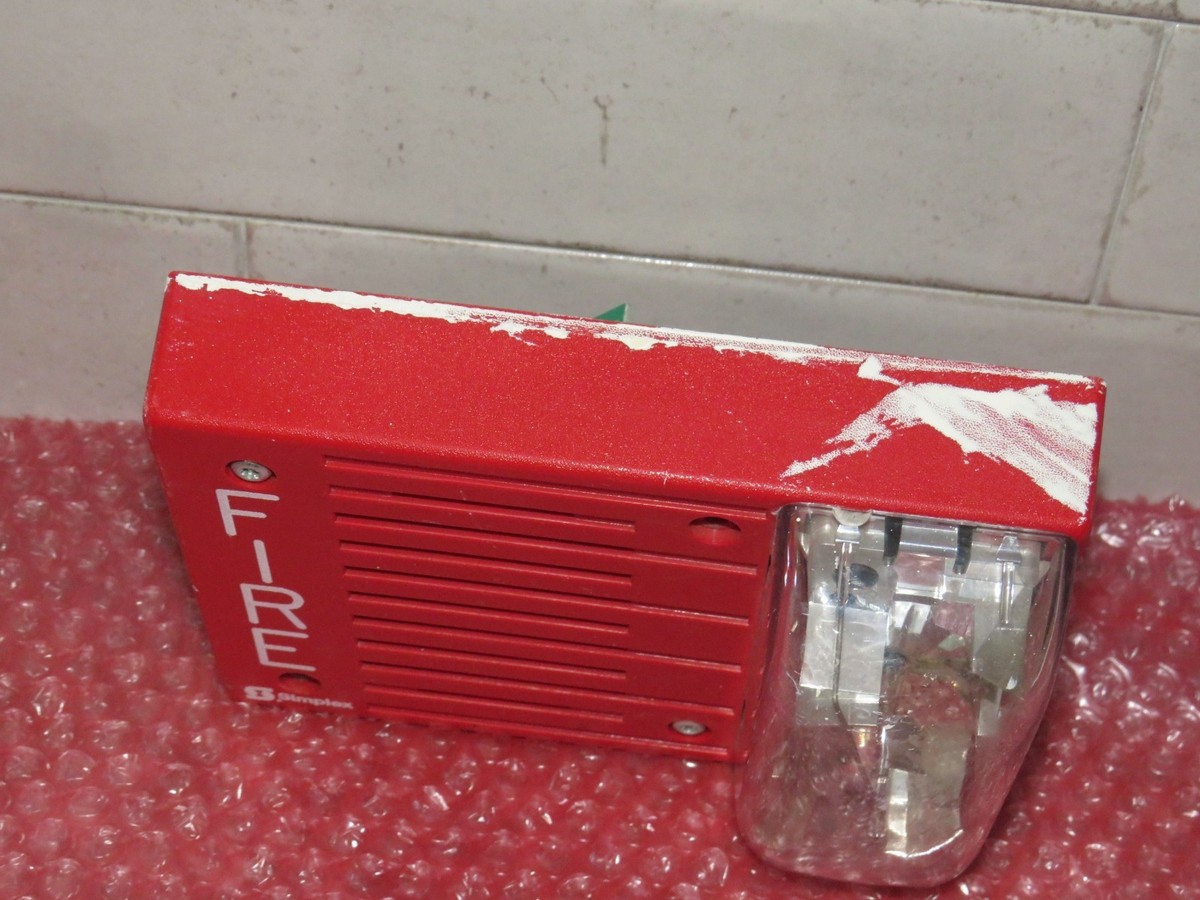 Simplex 4903-9219 Horn Strobe Fire Alarm - Red for sale online | eBay