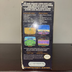 New Old Stock Original Nintendo NES Console Mario Duck Hunt Zapper Tested works