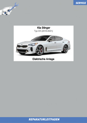 KIA Stinger CK (18>) Reparaturanleitung Elektrische Anlage