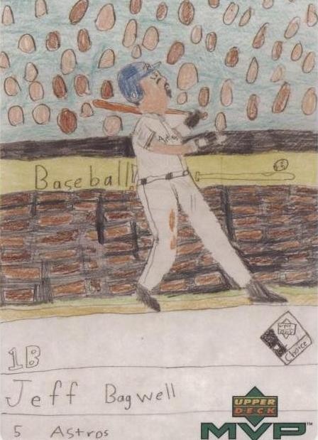 2000 Upper Deck MVP - Draw Your Own Card Jeff Bagwell #DT21 for 
