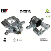 FTE 9291506 Bremssattel FüR Mercedes Benz VW Sprinter Crafter B906 B904 2E 2F