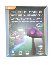 Color Changing Solar Mushroom Landscape Light...