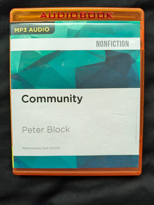 PETER BLOCK - COMMUNITY - MP3 AUDIOBOOK