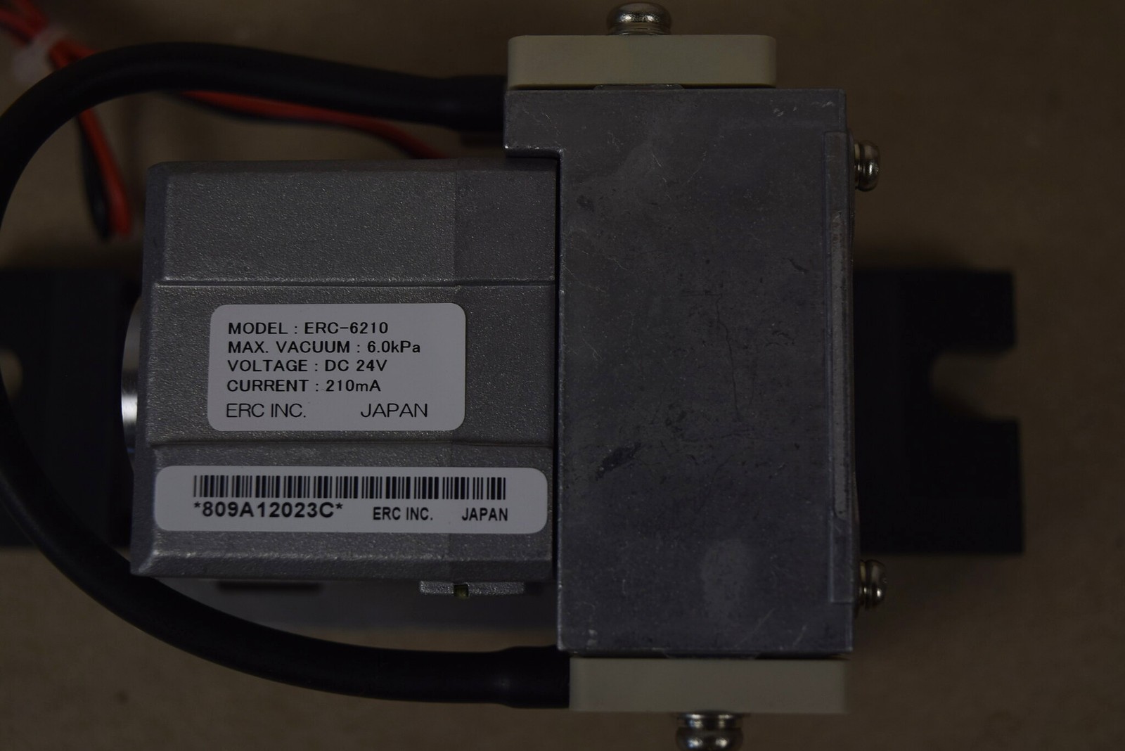 ERC-6210 Vacuum Pump 24V DC Agilent G1379B G1322-60000 Shimadzu DGU-20A Tested