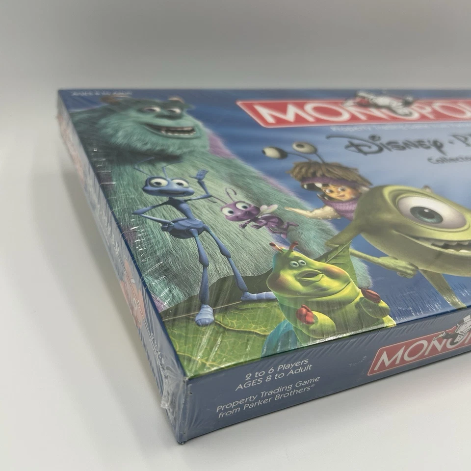 Juego de Mesa Monopoly Disney Pixar Edición Coleccionista - Hasbro - Sellado de Fábrica Foto 3 de 4