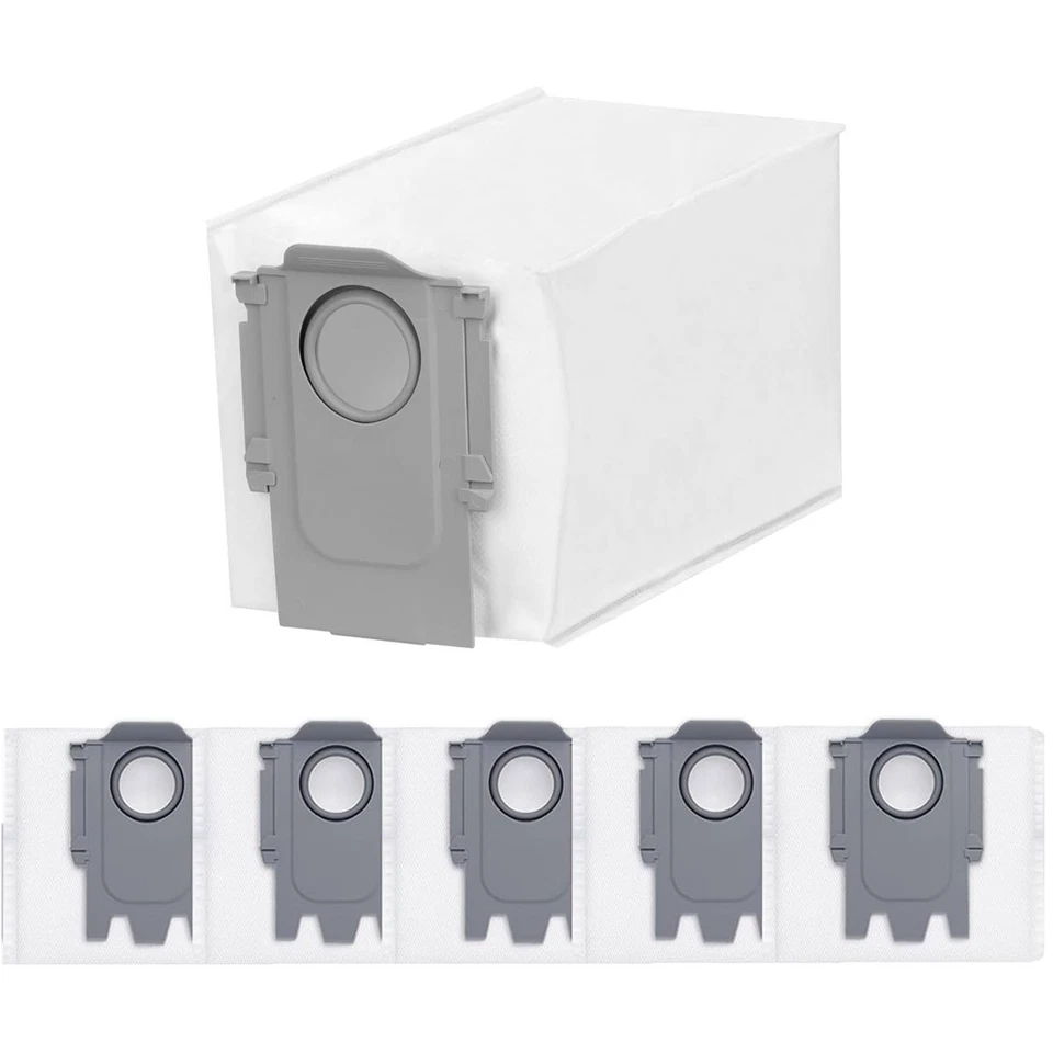 6 Packungen Einweg Staubbeutel für QRevo Serie S8MaxVUltra, QV 35A Saugroboter