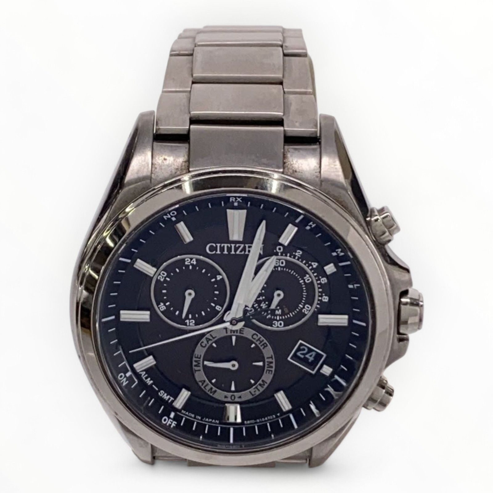 CITIZEN Attesa Eco-Drive Solar Watch E610-S104203 with Date Function