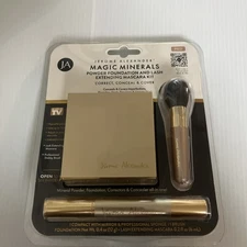 Magic Minerals Powder Foundation And Lash Extending Mascara Kit